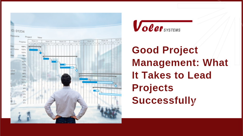 Good Project Management What it Takes to Lead Project Successfully