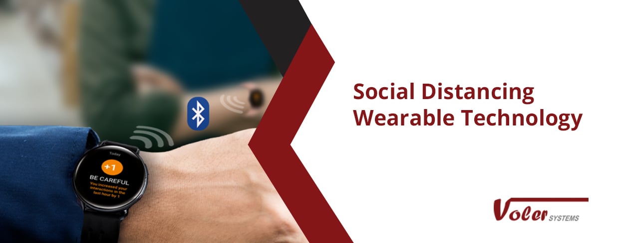 Social Distancing Wearable Technology-Web Banner