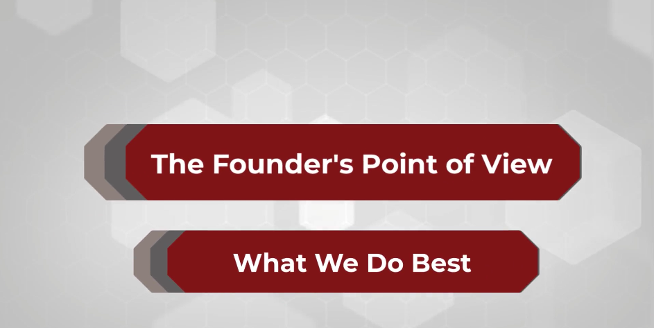 Founder's Point of View - Episode 5: What We Do Best